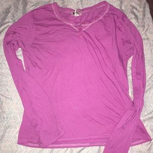 Pink long sleeve